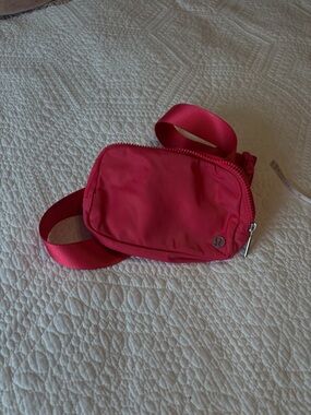 lululemon athletica Bright Pink Crossbody Pouch